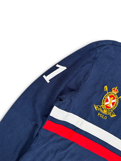 Vintage Ralph Lauren Y2K „Big Pony“ Langarm Polo (S)