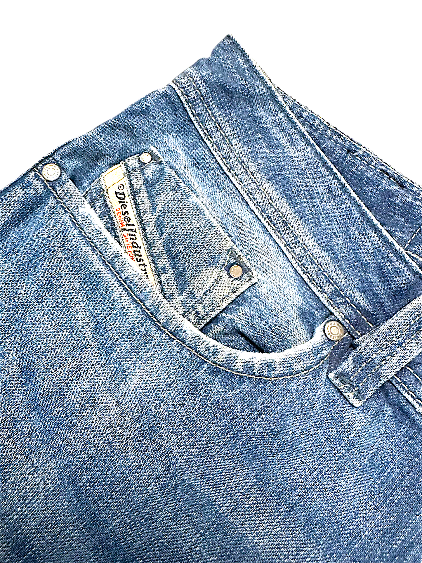 Vintage Diesel Y2K Straight Leg Jeans „LARKEE“ (L)
