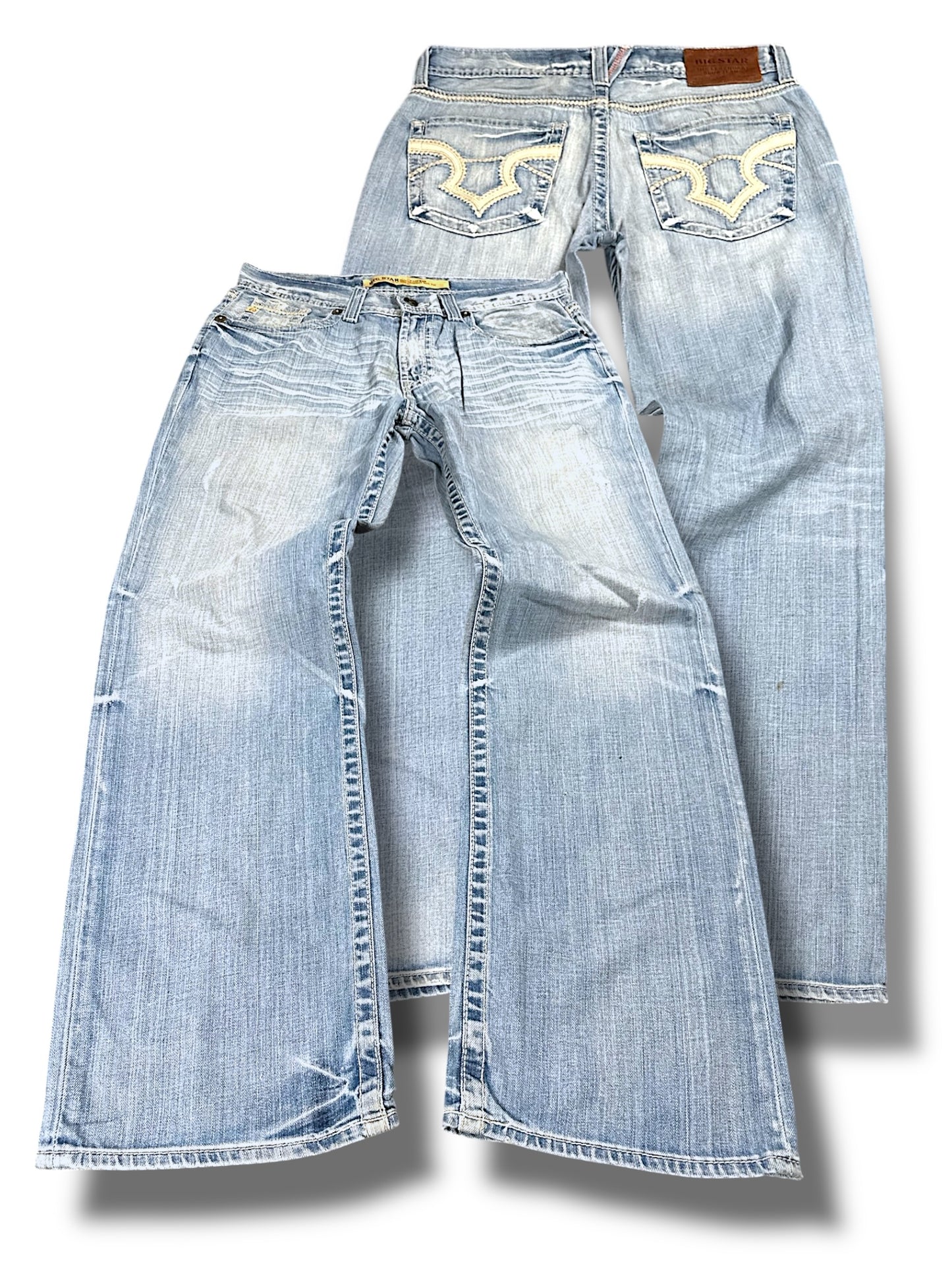 Vintage y2k Big Star Flared Jeans (L)