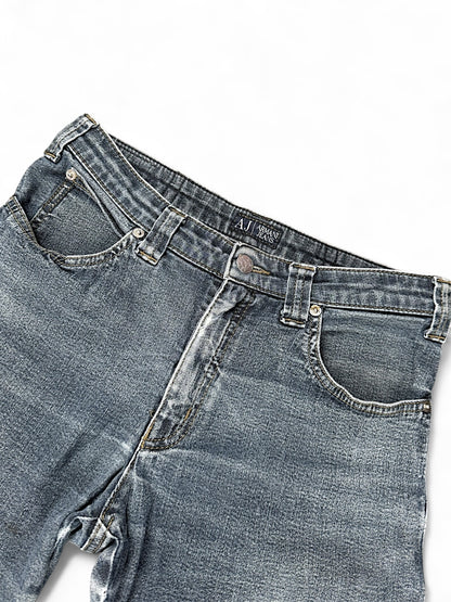 Vintage Armani straight leg Jeans (XS)