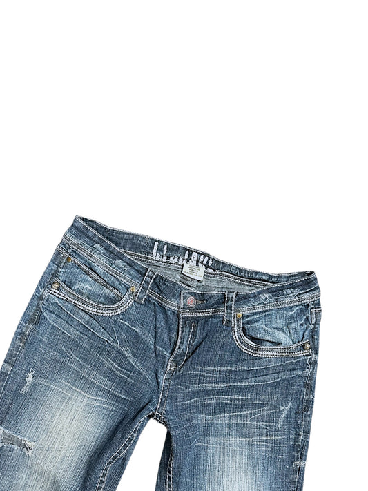 Vintage Y2K Low Waist Bootcut / Flared Damenjeans (M)