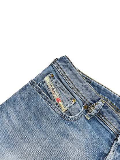 Vintage Diesel Low Waist Bootcut / Flared Damenjeans (XL)