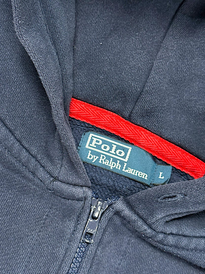 Vintage Ralph Lauren Y2K „Big Pony“ Zip-Pullover (L)