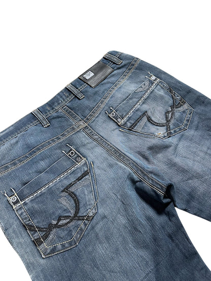 Vintage Armani Y2K Baggy Jeans (L)