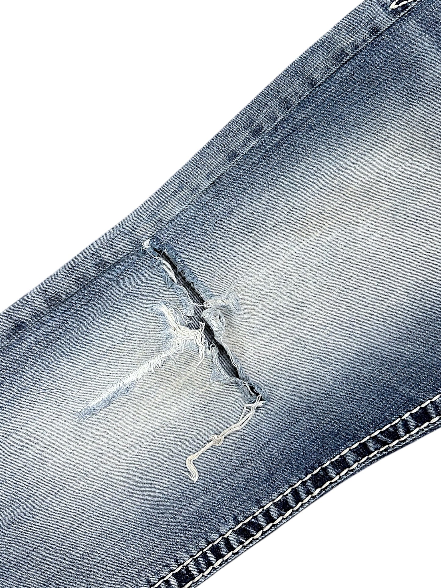 Vintage Rock Revival Y2K Baggy Jeans (L)
