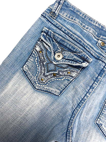 Vintage Hydraulic Bootcut/Flared Damenjeans (L)