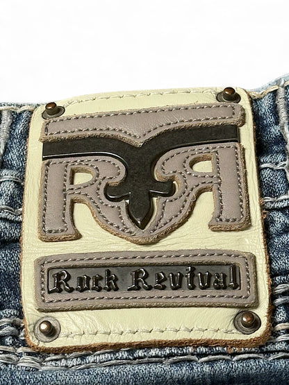 Vintage Rock Revival y2k Jeans (L)