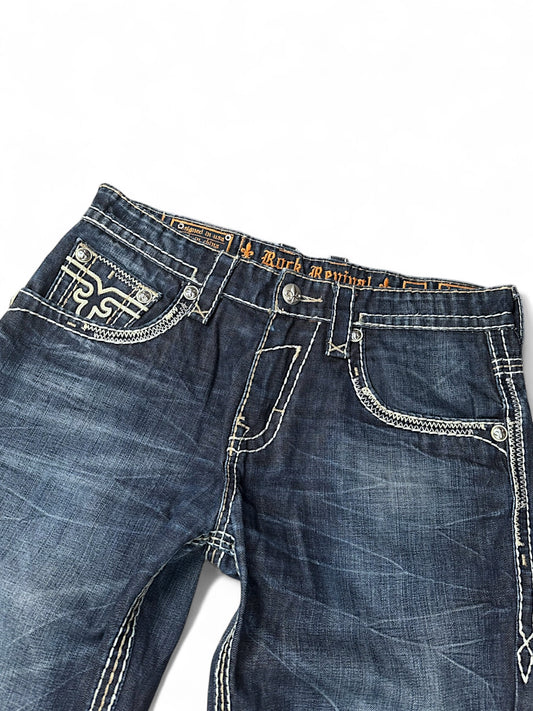 Vintage Rock Revival y2k Jeans (L)