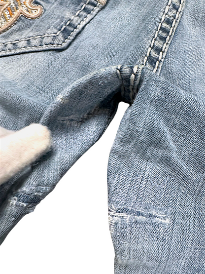 Vintage Rock Revival Y2K Bootcut / Flared Damenjeans (XL)