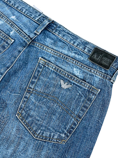Vintage Armani Straight Leg Jeans (S)
