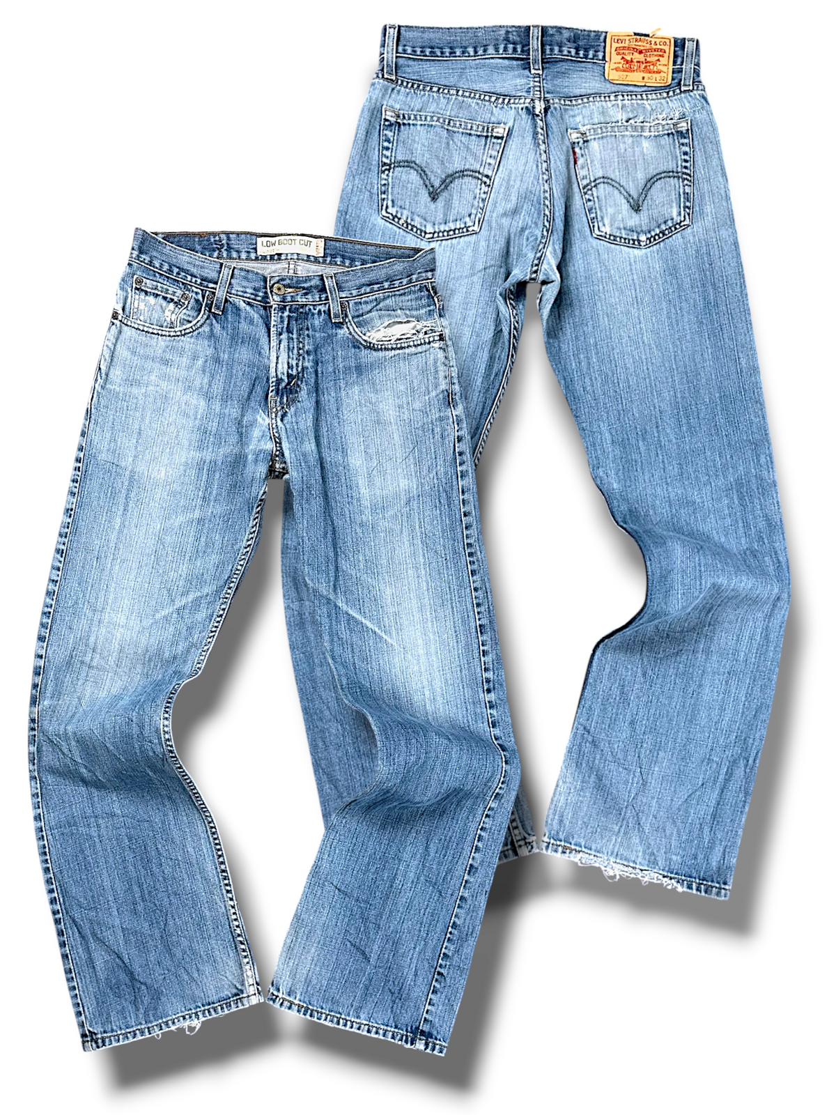 Vintage Levi’s Flared Jeans „LOW BOOT CUT 527“ (M)