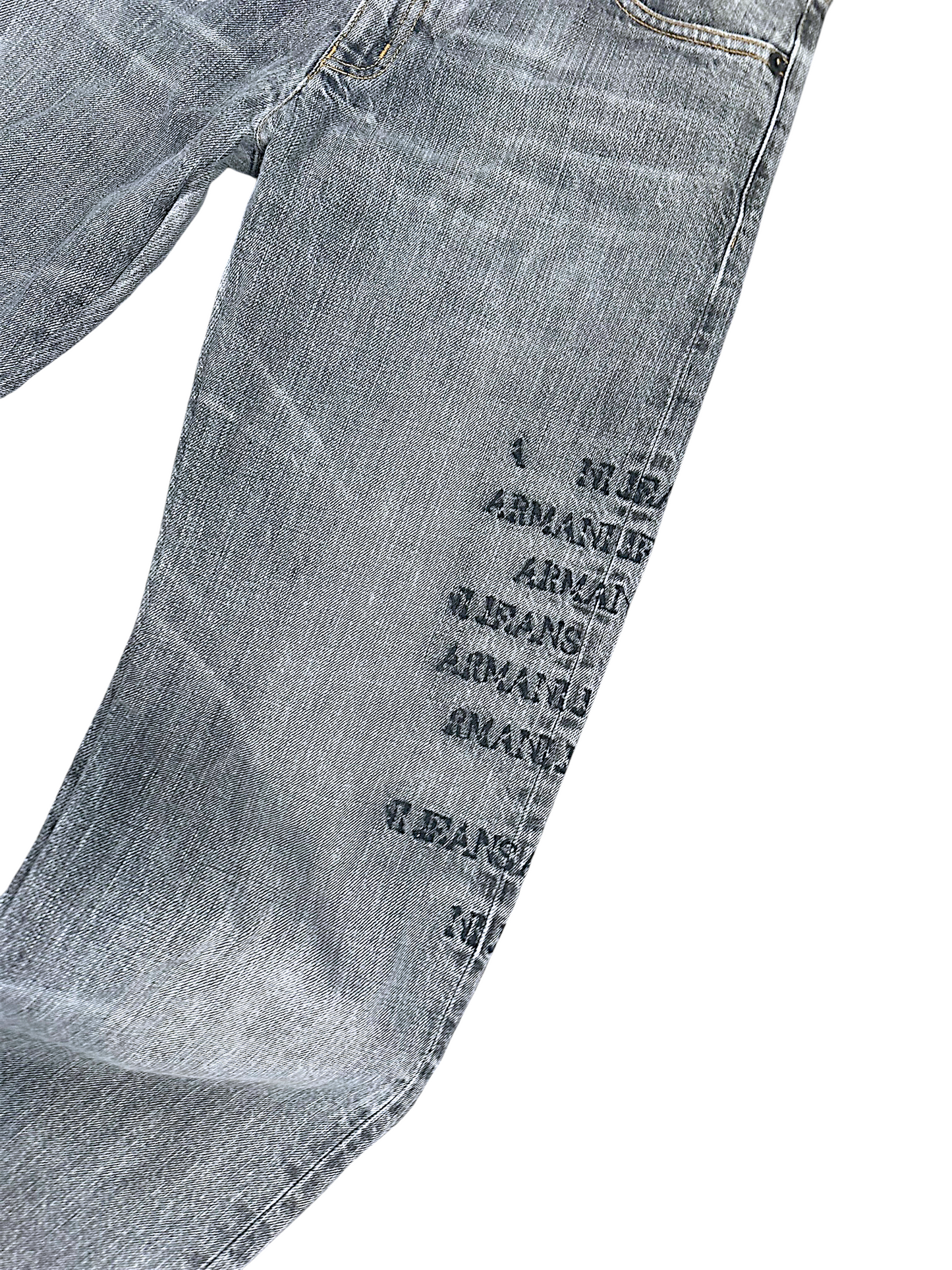 Vintage Armani Y2K Straight Leg Jeans (S)