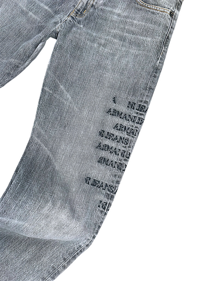 Vintage Armani Y2K Straight Leg Jeans (S)