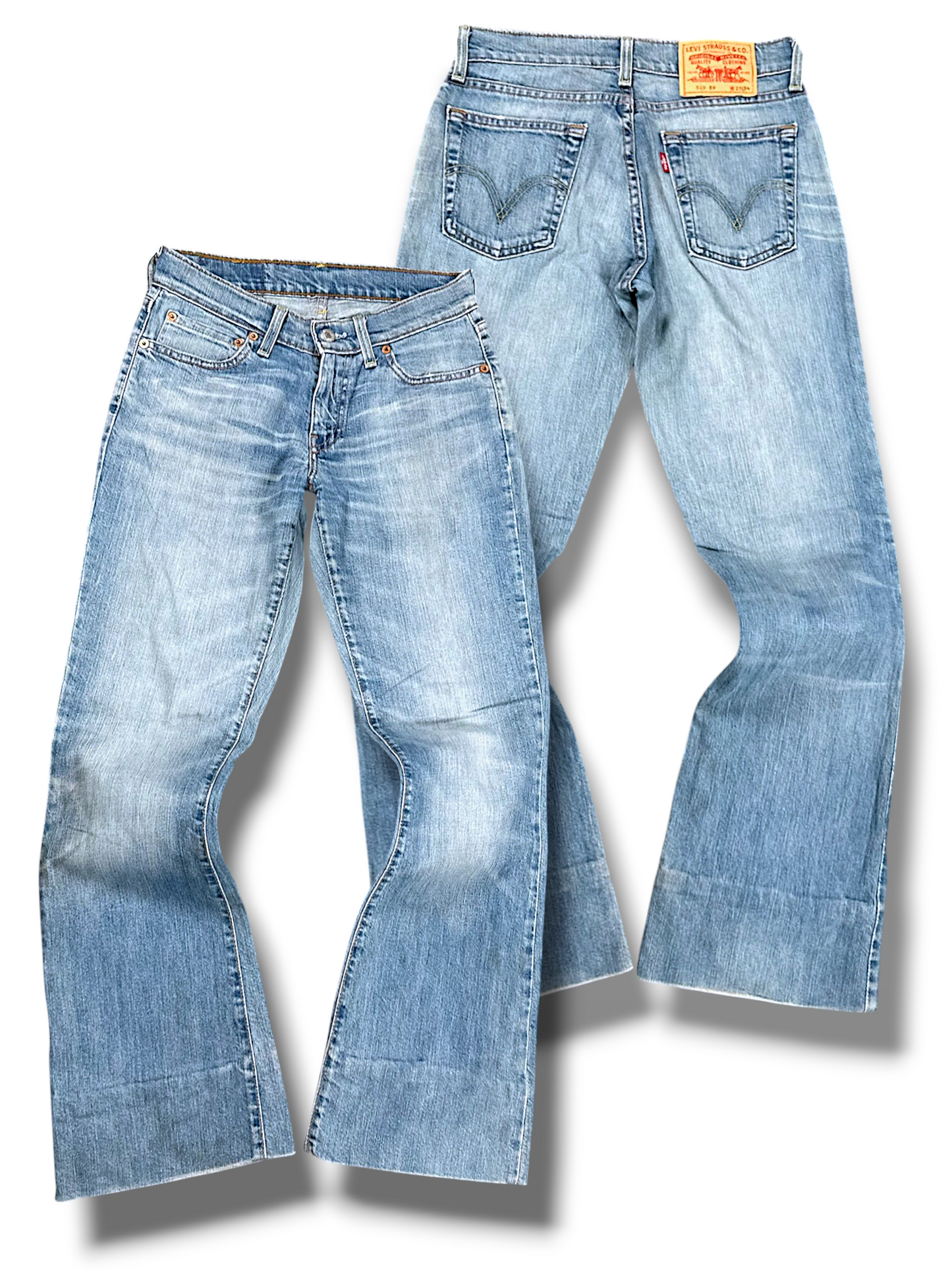 Vintage Levi’s Bootcut / Flared Damenjeans „529“ (S)