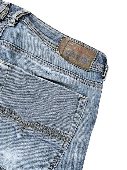 Vintage Diesel Low Waist Bootcut / Flared Damenjeans (XL)