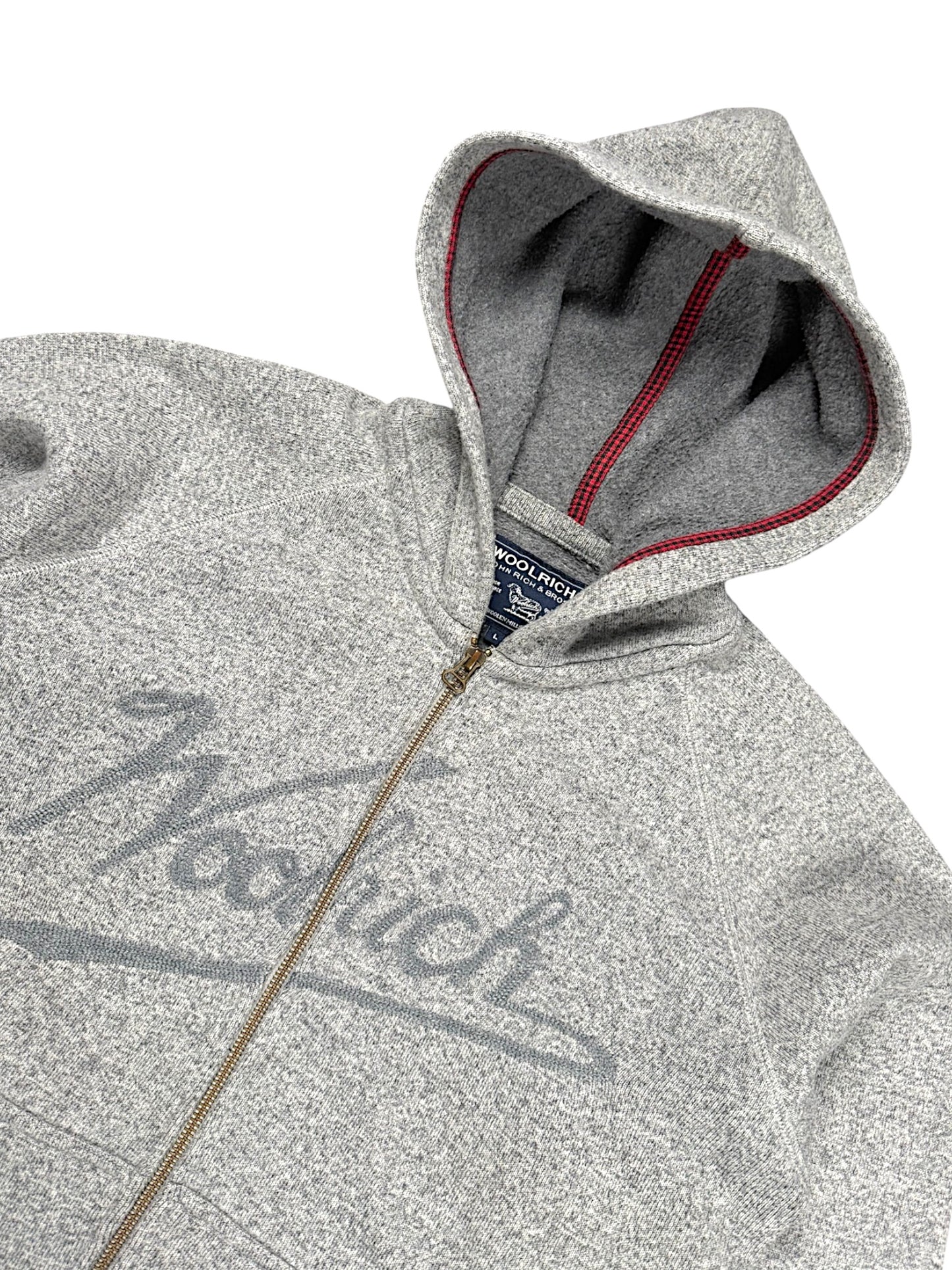 Vintage Woolrich Y2K Zip-Hoodie (L)