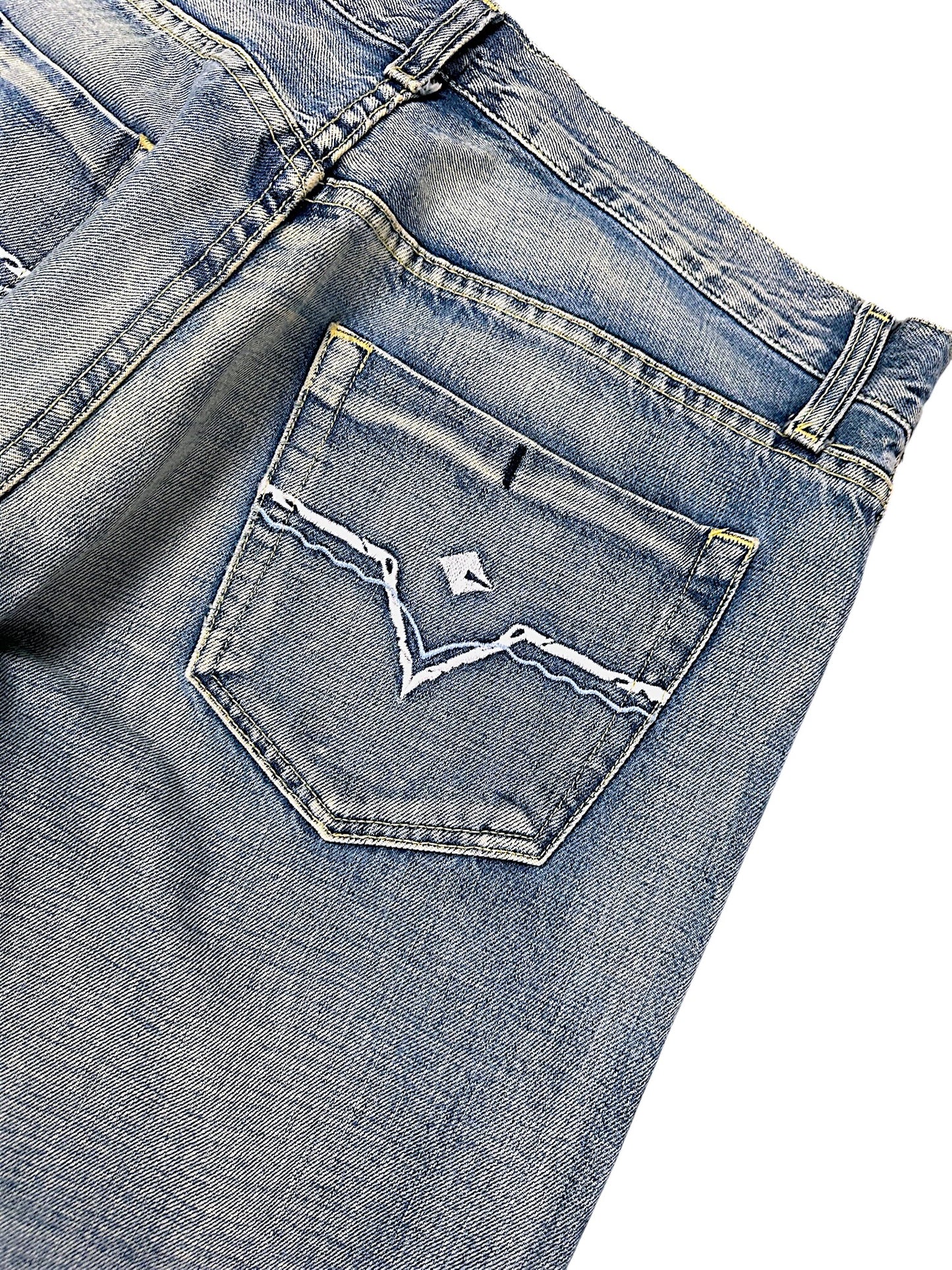 Vintage Diesel Y2K Baggy Jeans (M)