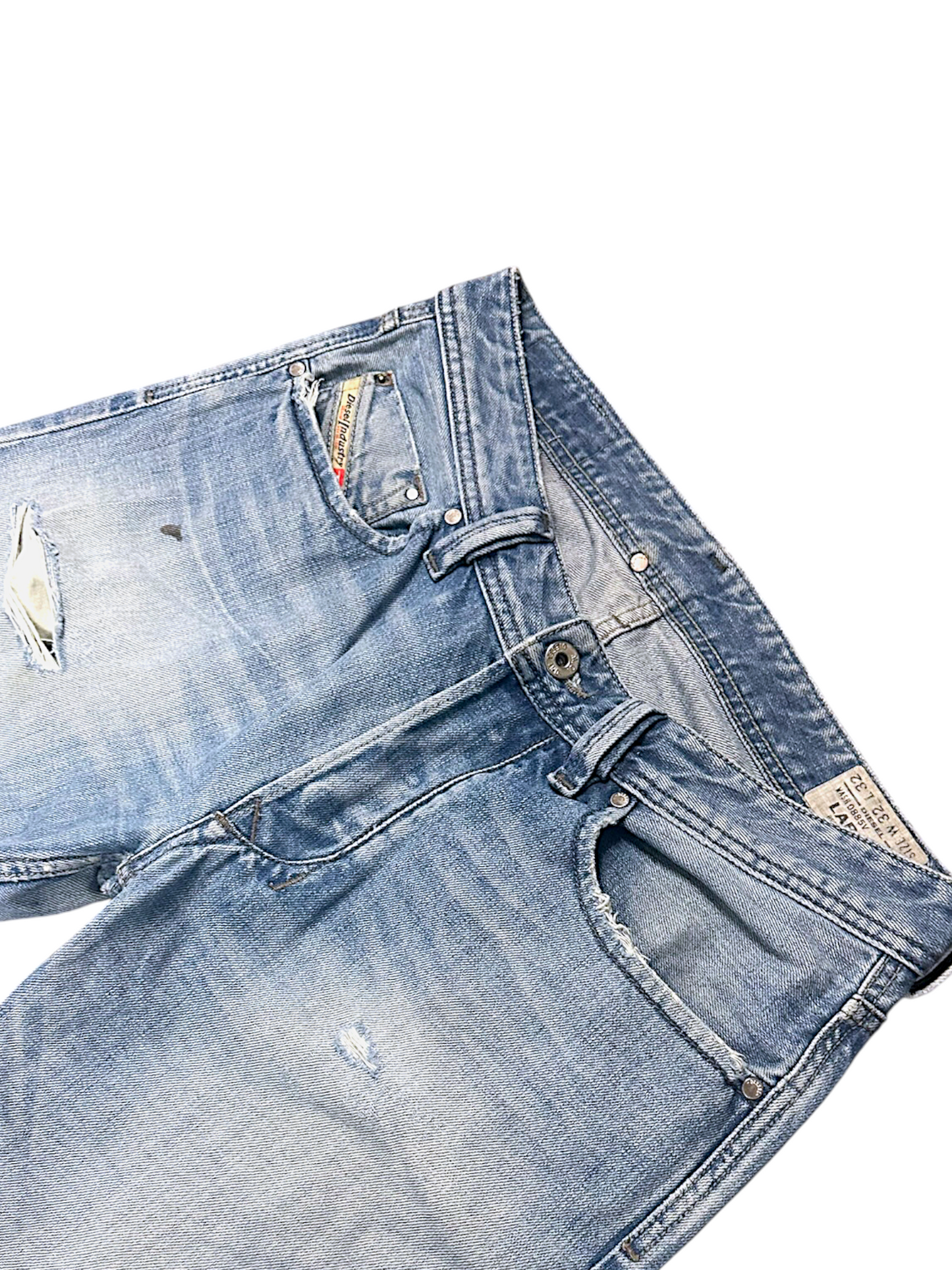 Vintage Diesel Y2K Straight Leg Jeans „Larkee“ (M)