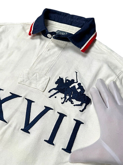 Vintage Ralph Lauren Y2K Langarm Polo (M)