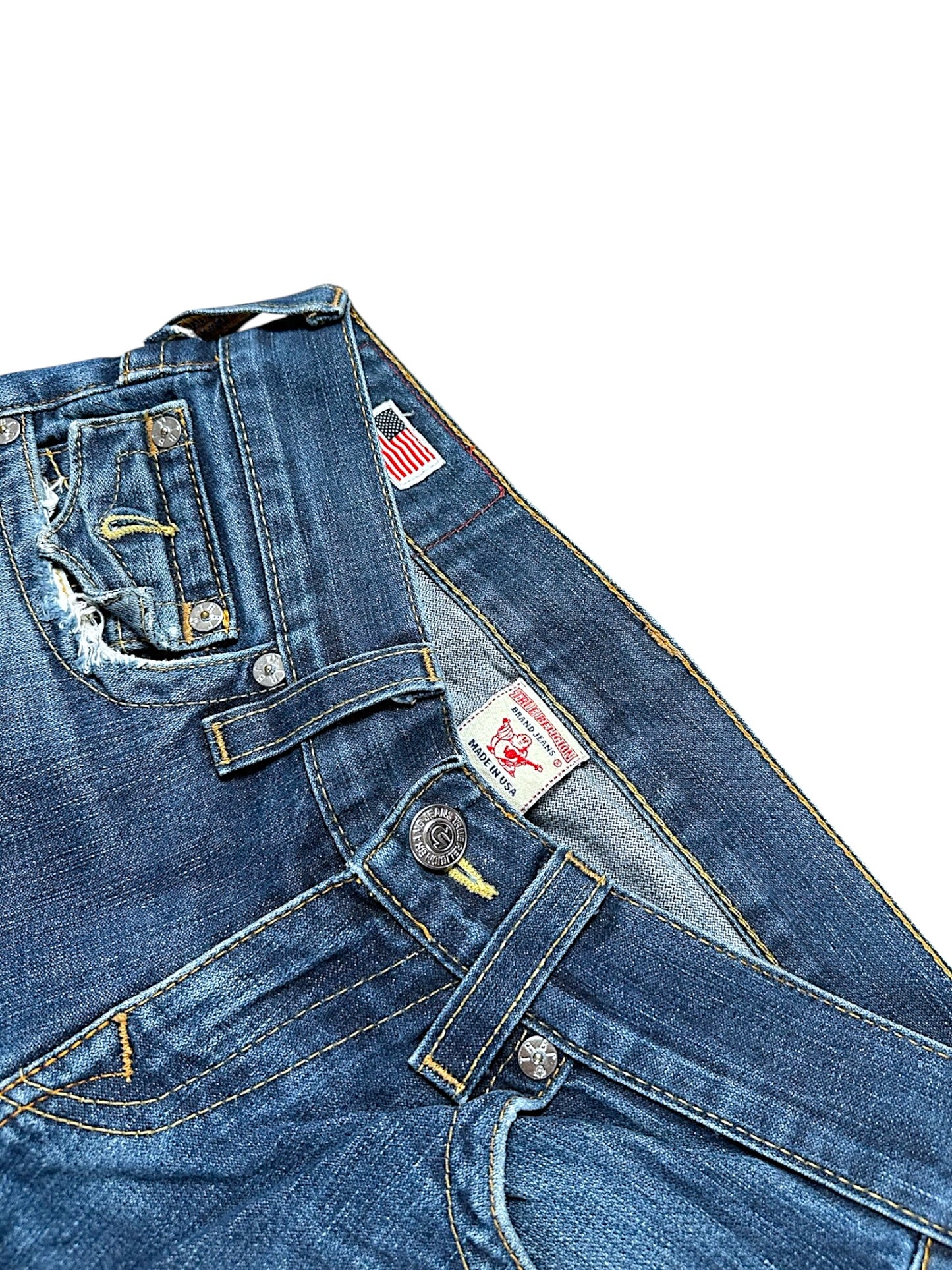 Vintage True Religion Straight Leg Jeans (L)