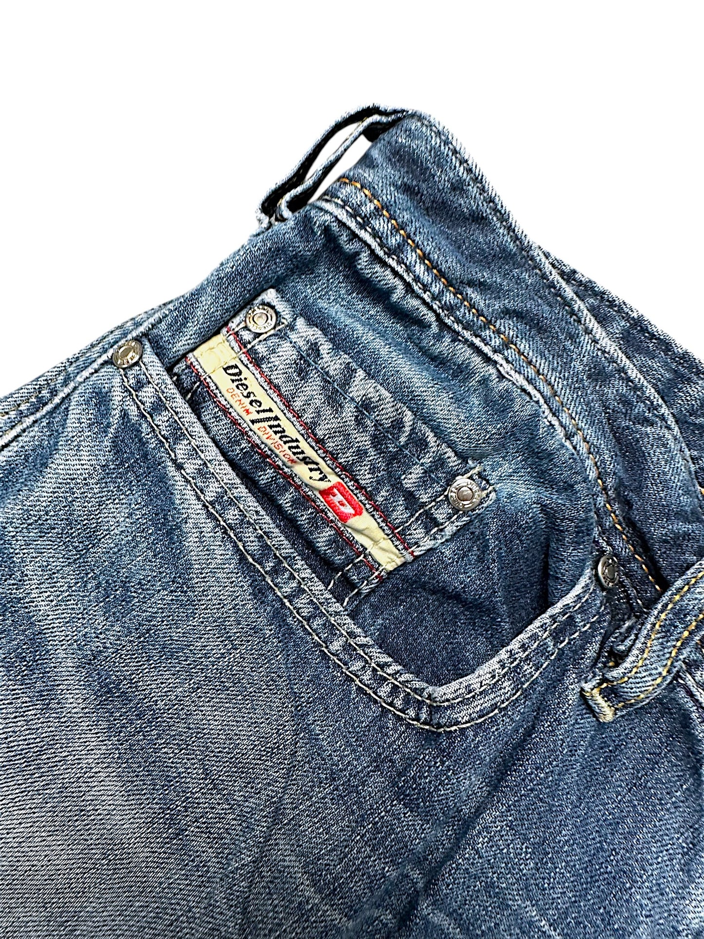 Vintage Diesel Y2K Flared Jeans (S)