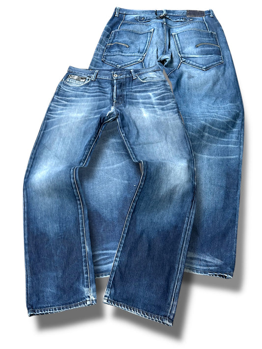 Vintage G-Star Straight Leg Jeans (L)