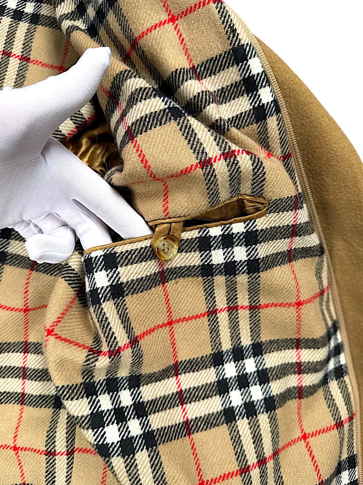 Vintage Burberry Wolljacke (L)