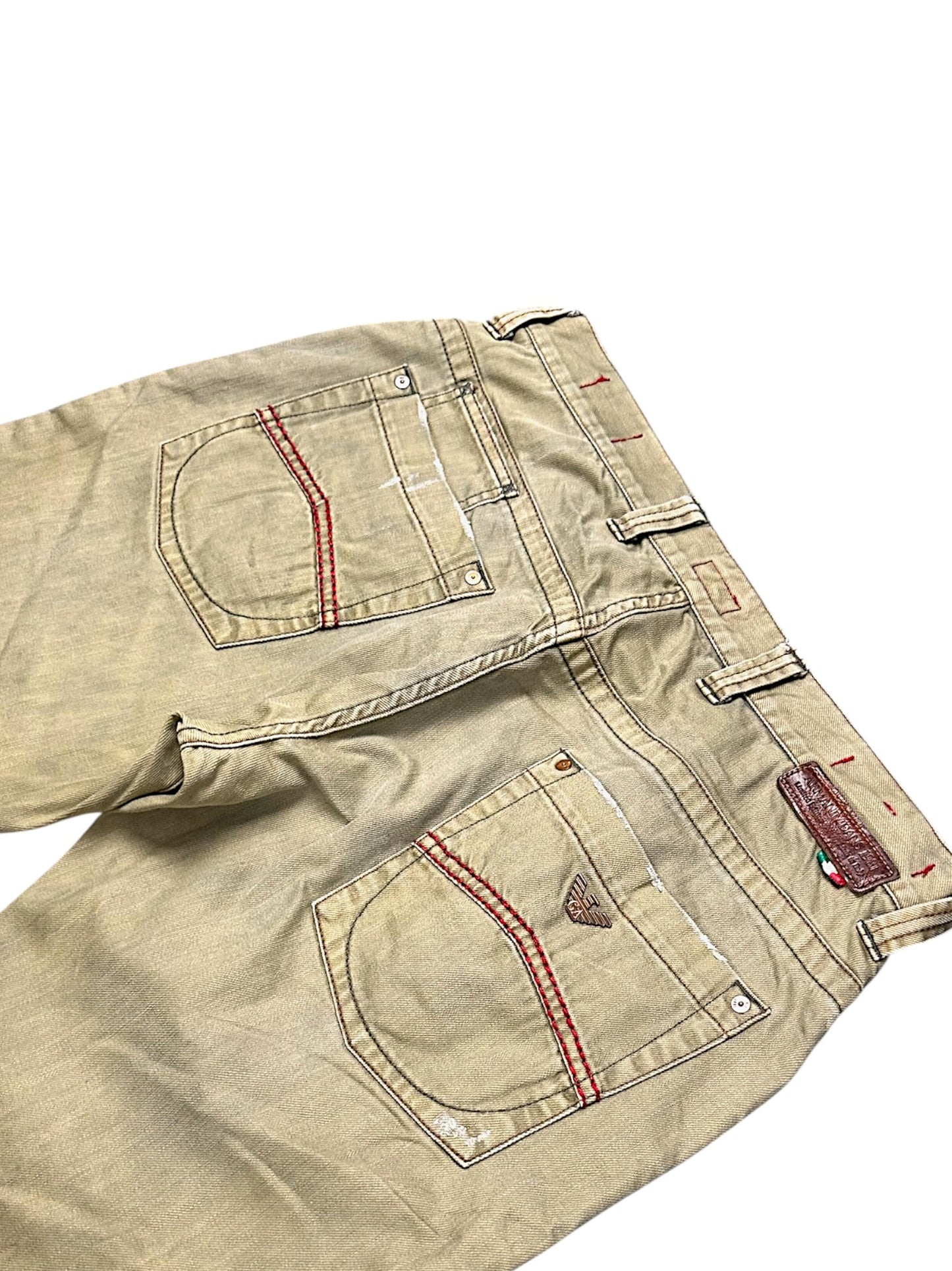 Vintage Armani Straight Leg Jeans (L)