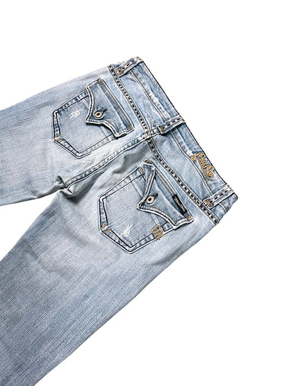 Vintage Miss Me Y2K Bootcut / Flared Damenjeans (M)