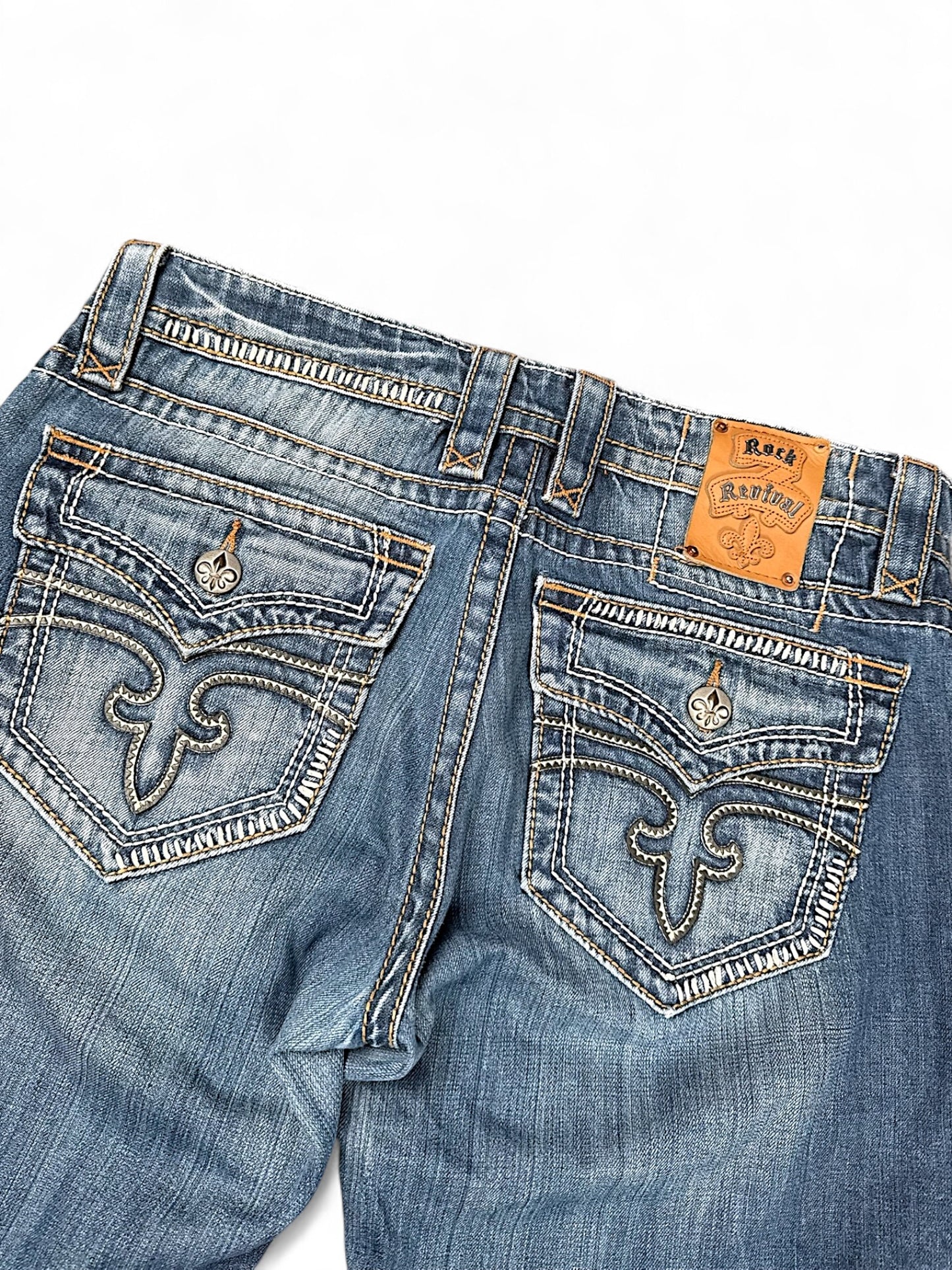 Vintage Rock Revival y2k Jeans (L)