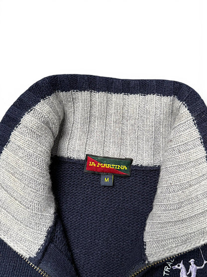 Vintage La Martina Y2K Zip-Pullover (M)