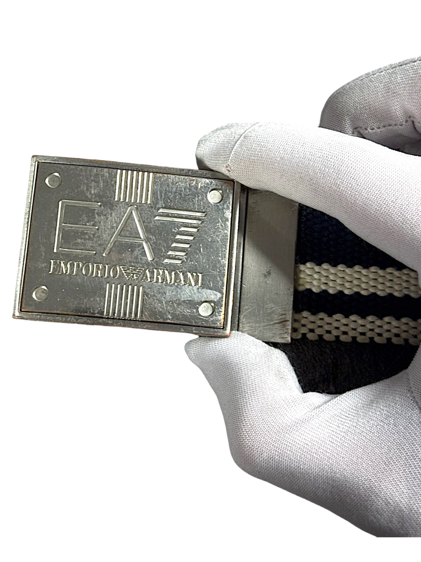 Vintage Armani “EA7” bælte (M)
