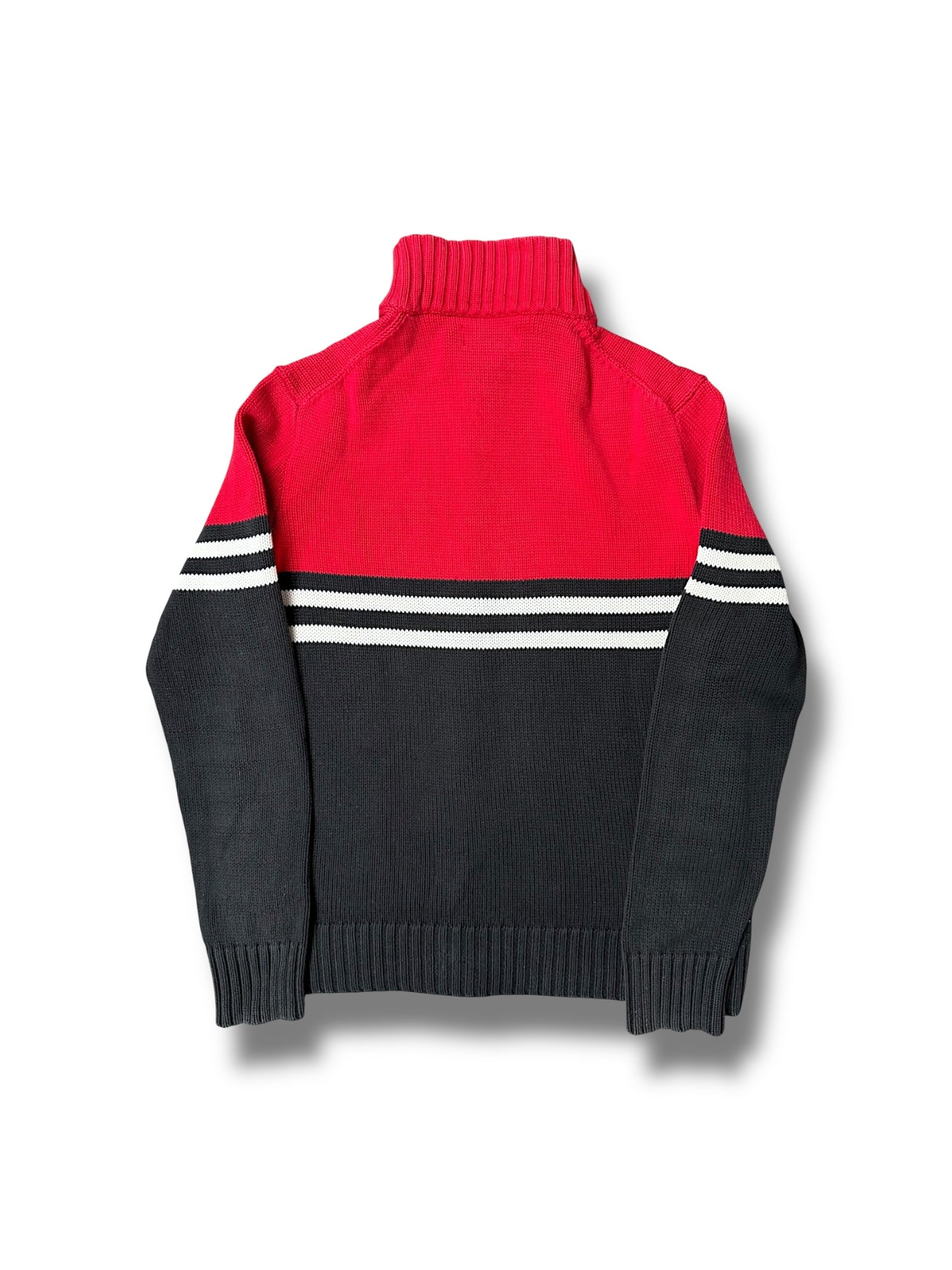 Vintage Ralph Lauren Y2K „Big Pony“ Zip-Pullover (XS)