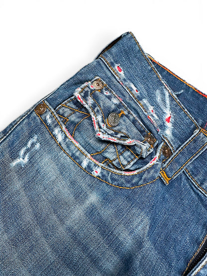 Vintage True Religion Y2K Straight Leg Jeans (L)