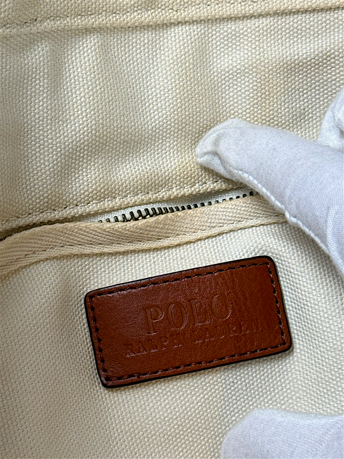 Vintage Ralph Lauren „Bear“ Tragetasche