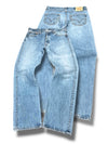 Vintage baggy jeans fra Levi's (L)