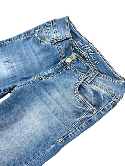 Vintage Wallflower Y2K Bootcut / Flared Damenjeans (M)