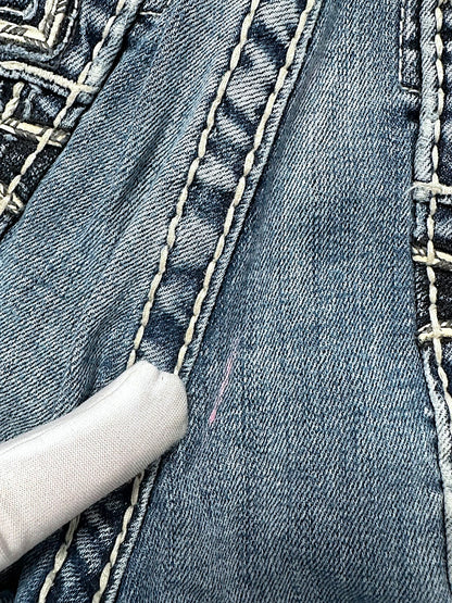 Vintage Rock Revival Y2K Baggy Jeans (L)