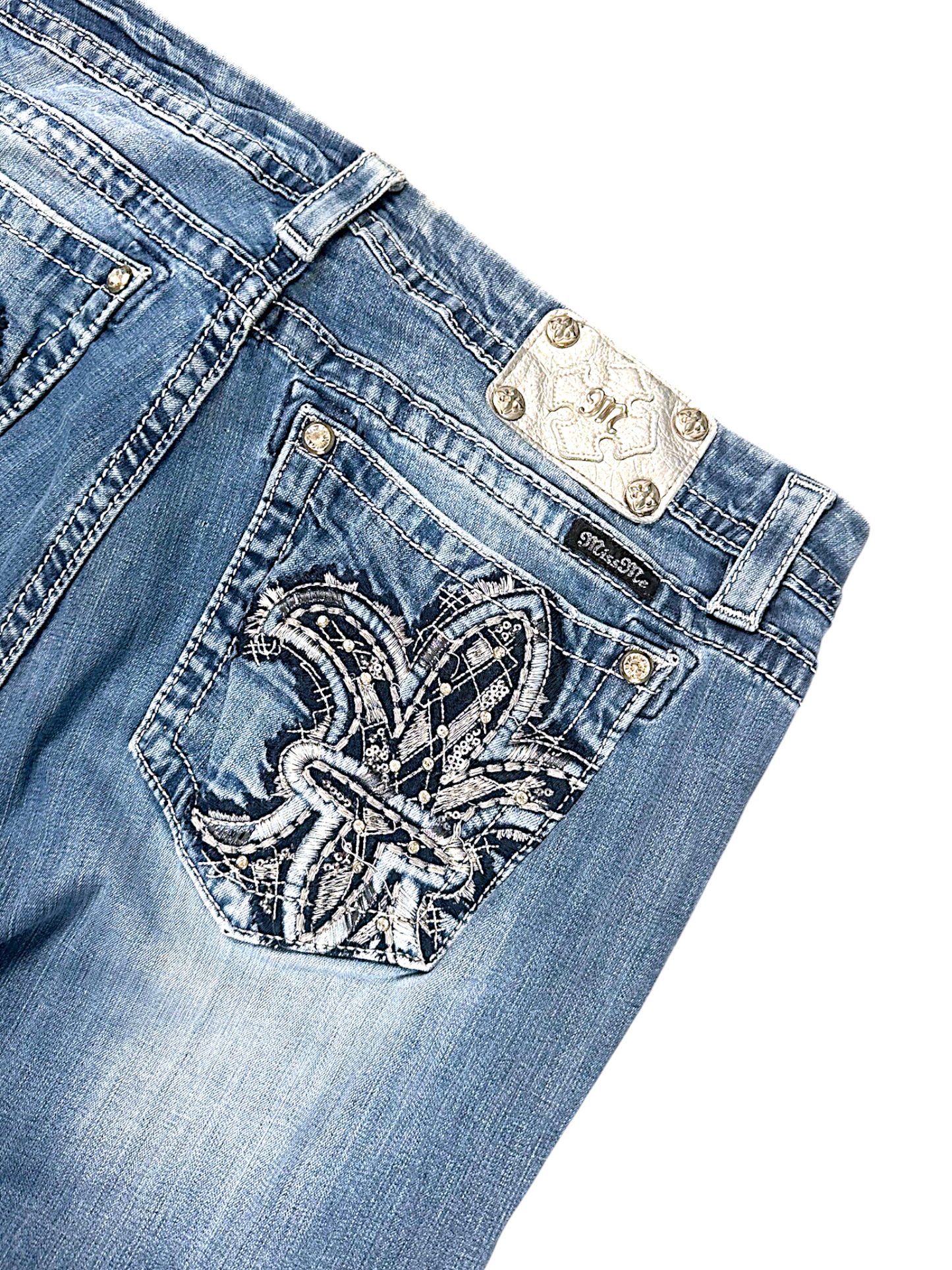 Vintage Miss Me Y2K Bootcut / Flared Damenjeans (M)