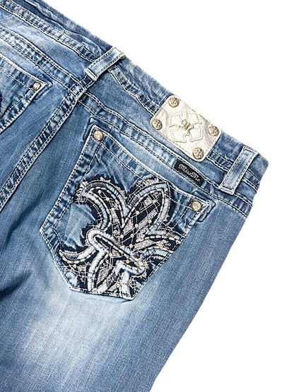 Vintage Miss Me Y2K Bootcut / Flared Damenjeans (M)