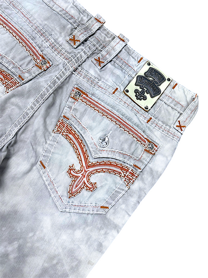 Vintage Rock Revival Y2K Straight Leg Jeans (XL)