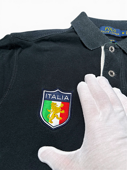 Vintage Ralph Lauren Y2K „Big Pony“ Italia Polo (M)
