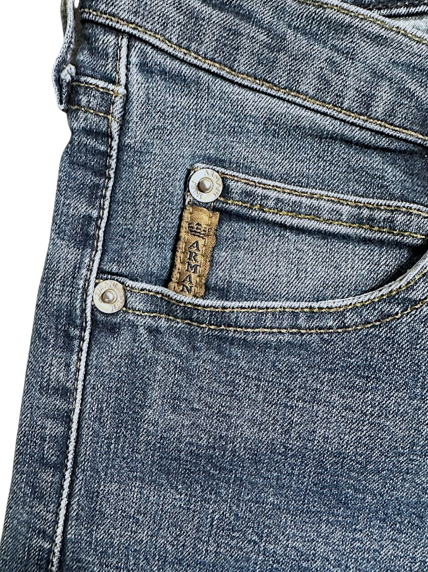 Vintage Armani straight leg Jeans (S)