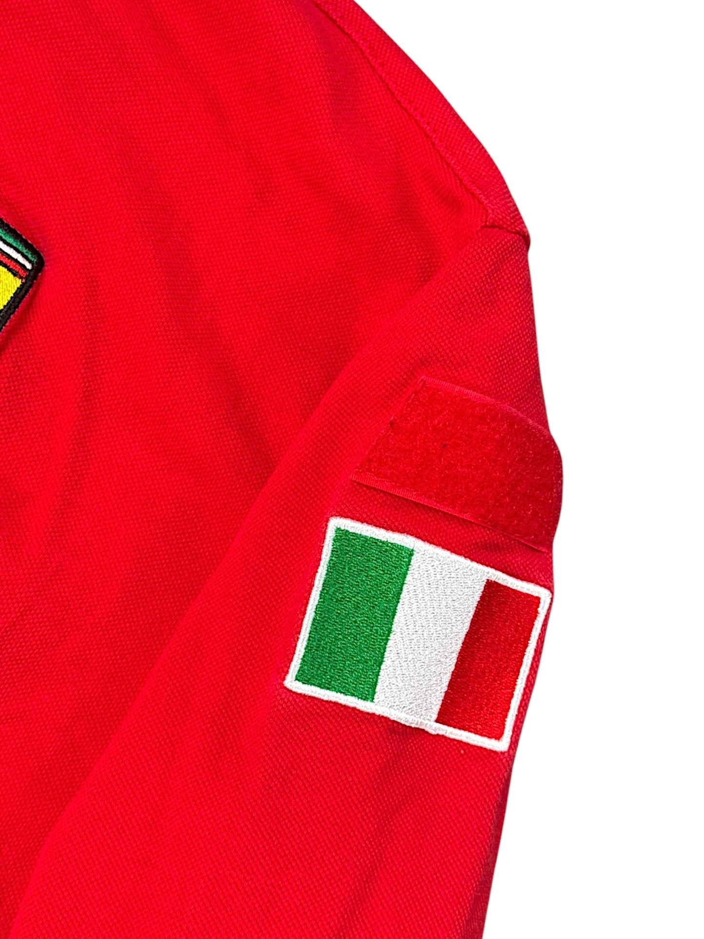 Vintage Ferrari Y2K Langarmpolo (M)