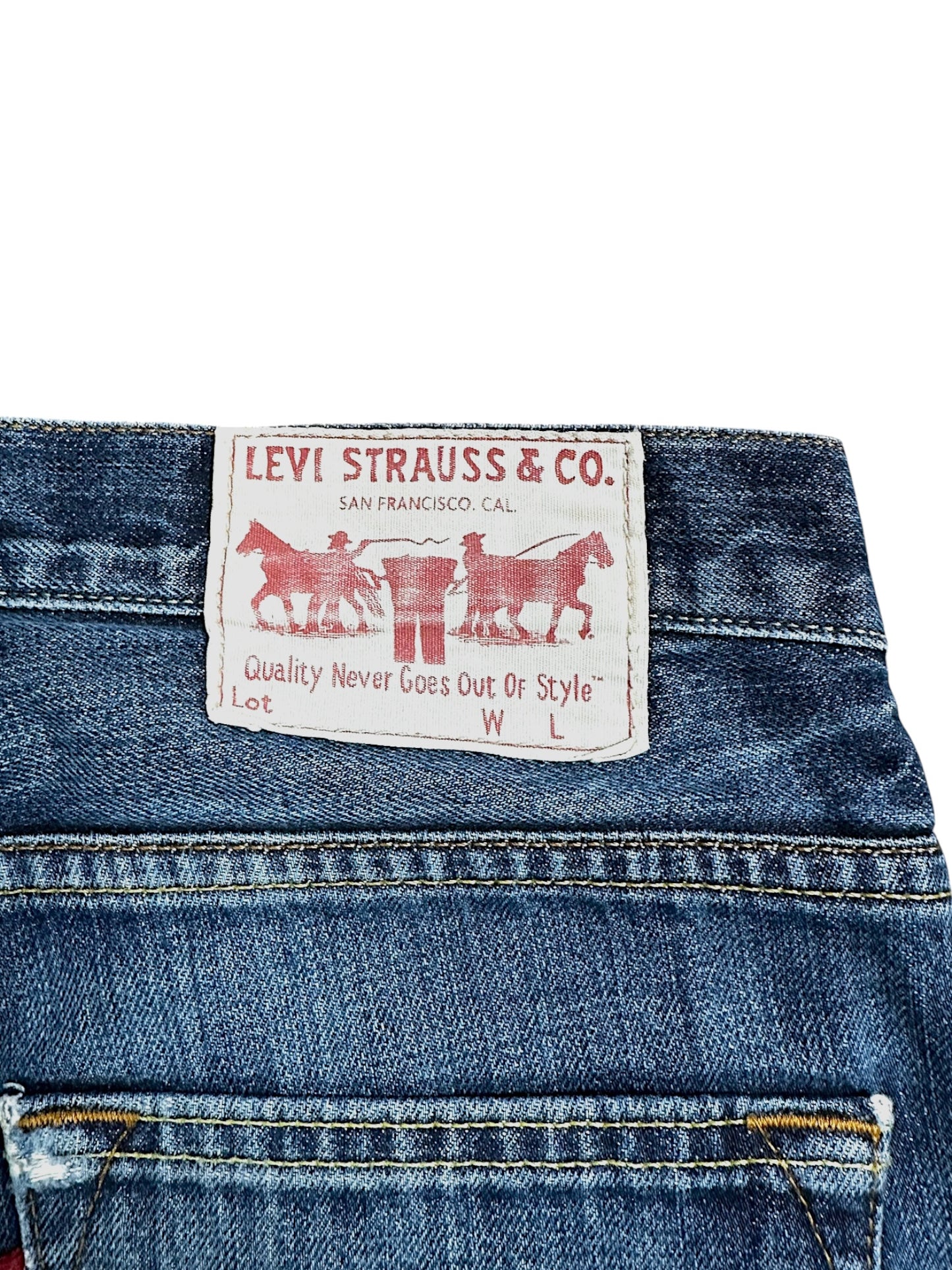 Vintage Levi’s straight leg Jeans (S)