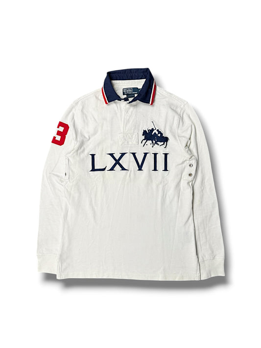 Vintage Ralph Lauren Y2K Langarm Polo (M)