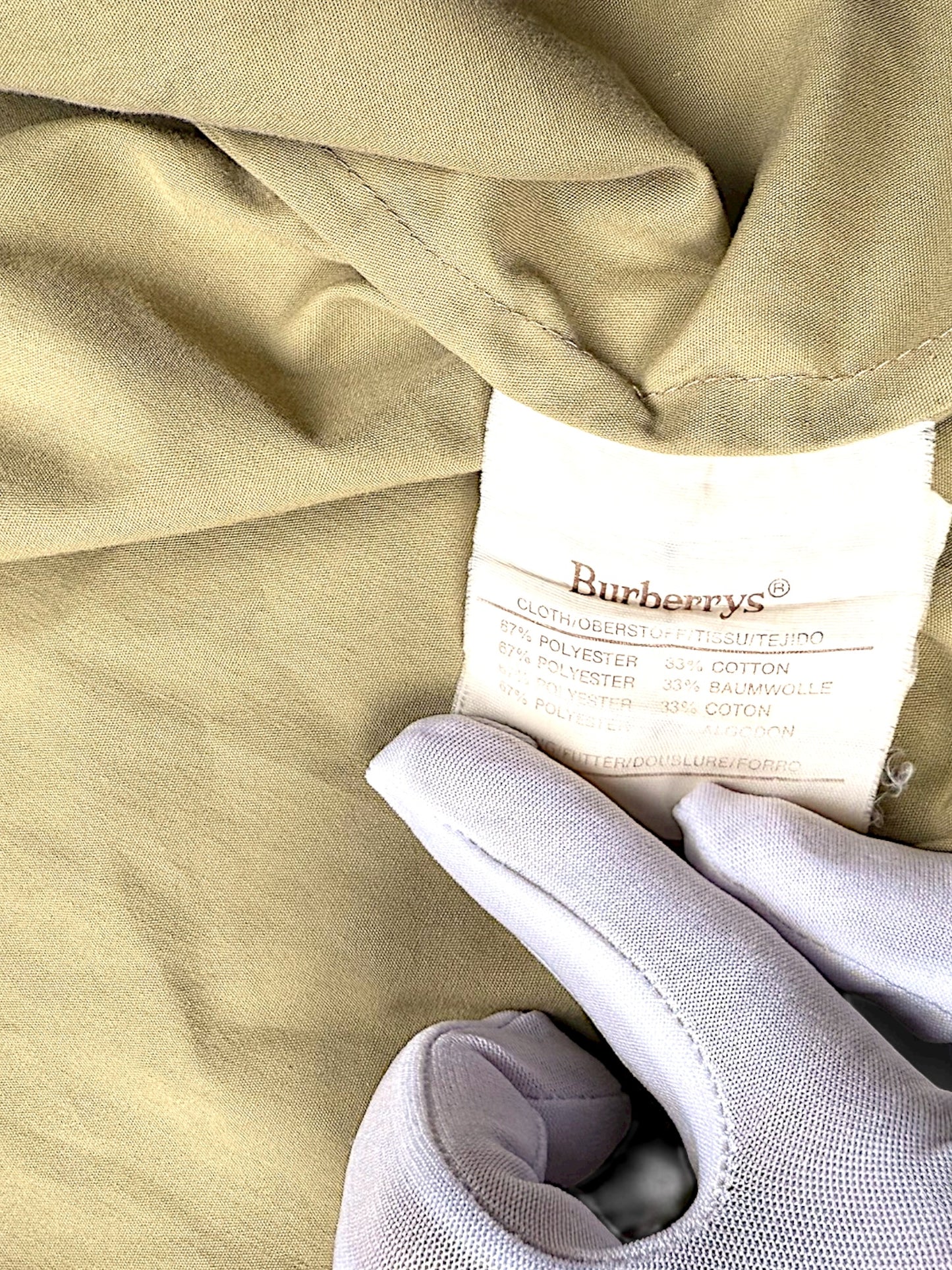 Vintage Burberry Harrington Jacke (M)