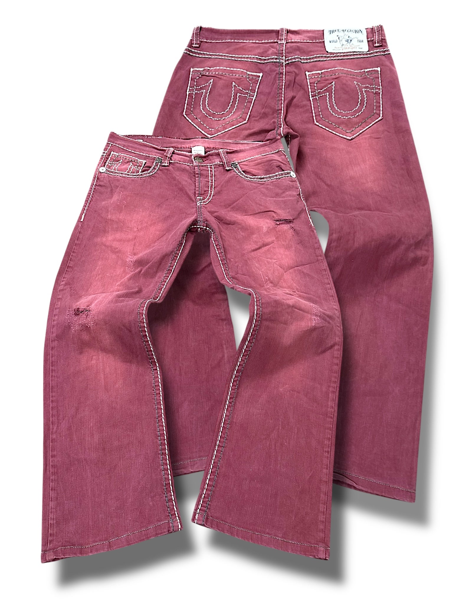 Vintage True Religion Y2K Baggy Chino Hose (M)