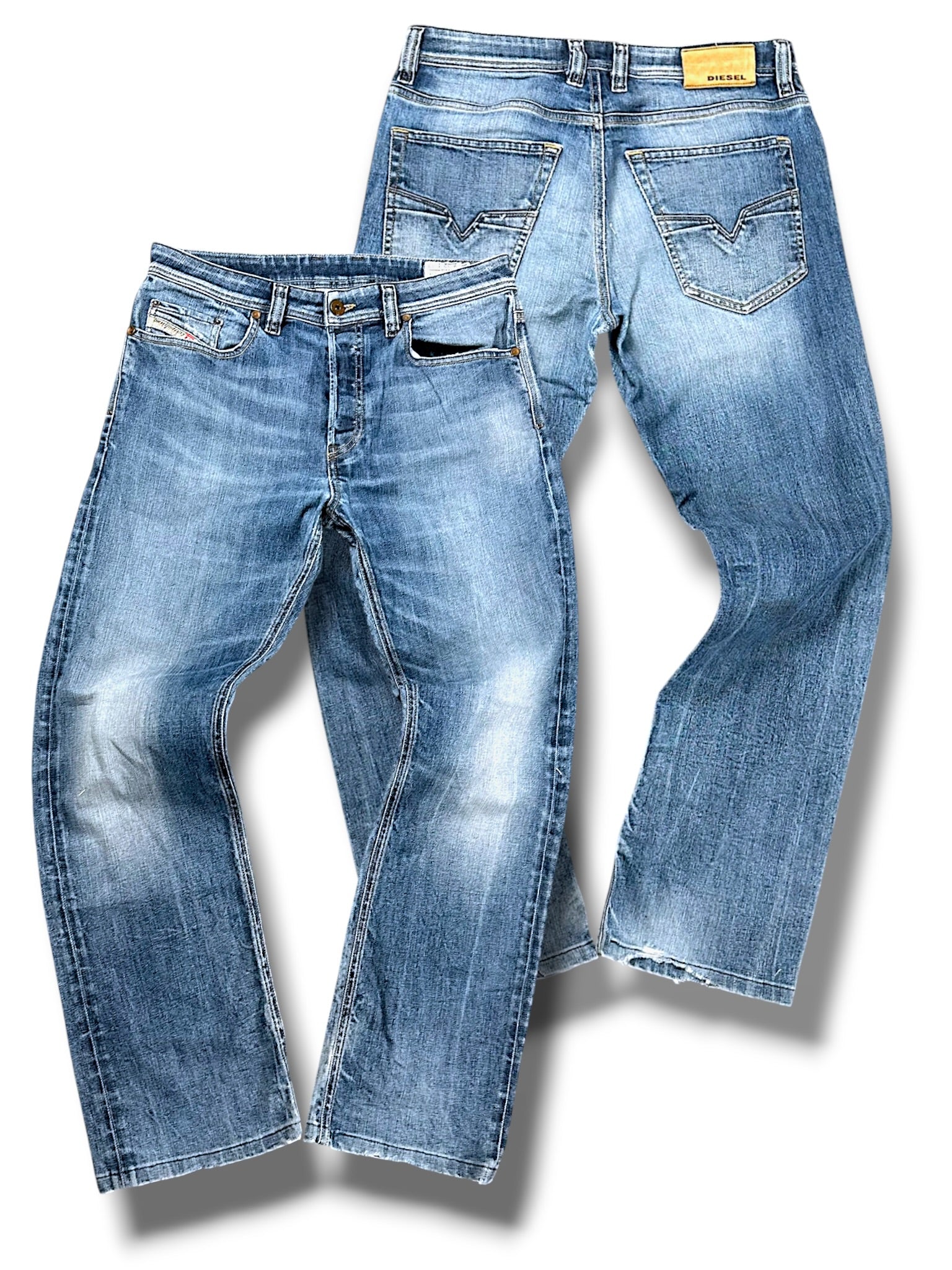 Vintage Diesel Straight Leg Jeans (S)