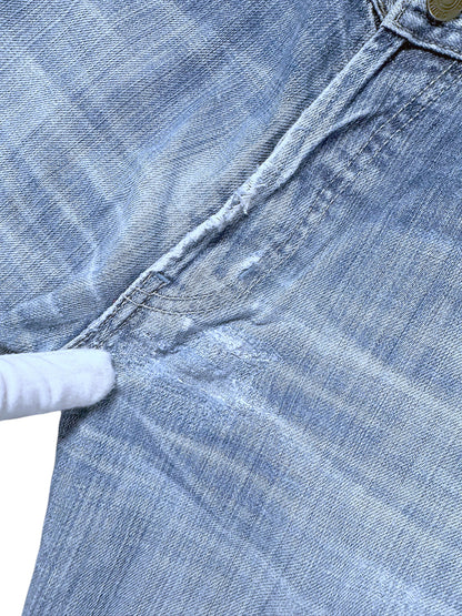 Vintage Diesel Y2K Flared Jeans (S) – Detailaufnahme 2